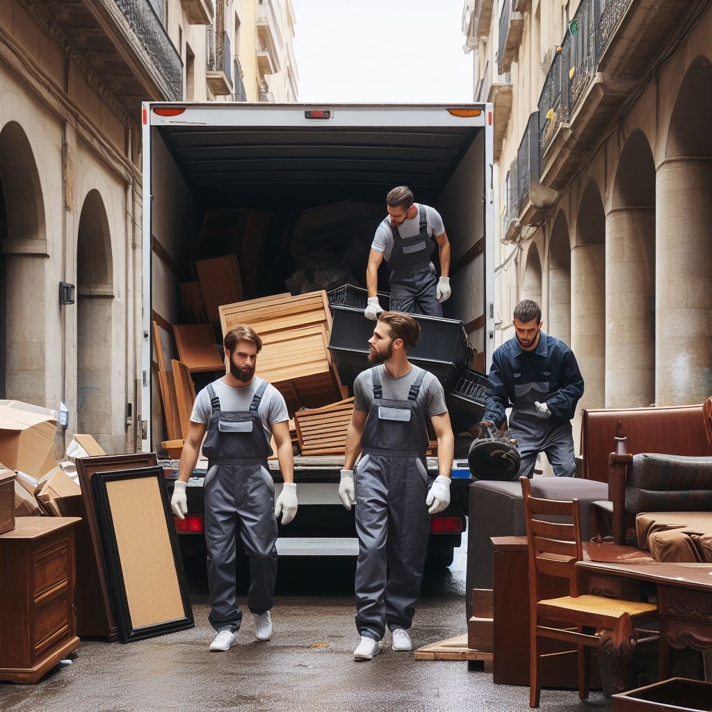 Proceso de vaciado de locales en Vallbona d'Anoia